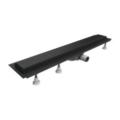 Omnires Lowfix Duschrinne 80 cm schwarz LOWFIX80GBL