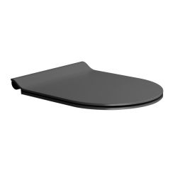 GSI Pura WC-Sitz Absenkautomatik schwarz MS86CSN26