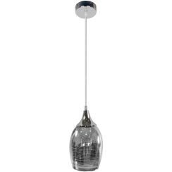 Candellux Marina Pendelleuchte 1x60 W chrom 31-60174