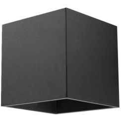 Sollux Lighting Quad Wandleuchte 1x40 W schwarz SL.0057