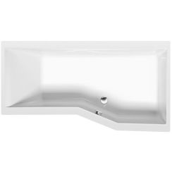 Polysan Versys Eckbadewanne 170x84 cm rechtsseitig weiß 70611