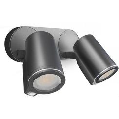 Steinel Spot DUO Außenwandleuchte 2x15 W anthrazit ST058654
