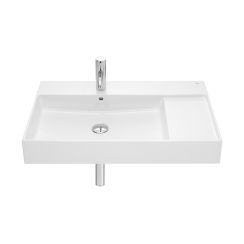 Roca Inspira Waschbecken 80x49 cm rechteckig Klassisch weiß glanz A32752BS00
