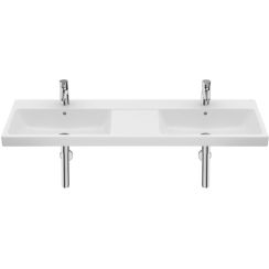 Roca Gap Waschbecken 140x46 cm rechteckig Klassisch-Doppelt weiß glanz A3270MUS00