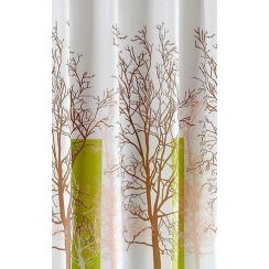 Aqualine Duschvorhang 180x180 cm weiß-mehrfarbig ZP009/180