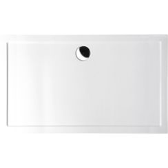 Polysan Karia Rechteckige Duschwanne 120x100 cm weiß 26611