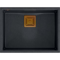 Quadron David Unterbauspüle 55x42 cm schwarz HQD5542U8-C1