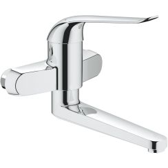 Grohe Euroeco Special Waschtischarmatur Wandmontage StarLight Chrome 32772000