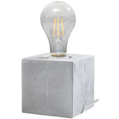 Sollux Lighting Ariz Tischlampe 1x60 W grau SL.0683