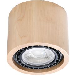 Sollux Lighting Basic Deckenlampe 1x40 W holz SL.0913