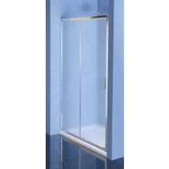 Polysan Easy Line Duschtüren 120 cm Schiebe- chrom Glanz/Mattglas EL1238