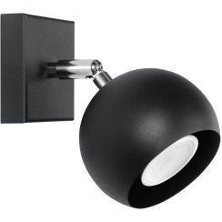 Sollux Lighting Oculare Wandleuchte 1x40 W schwarz SL.0443