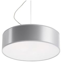 Sollux Lighting Arena Pendelleuchte 2x60 W grau/aschfarben SL.0116