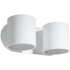 Sollux Lighting Orbis Wandleuchte 2x40 W weiß SL.0659