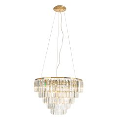 MaxLight Monaco Pendelleuchte x40 W gold P0424