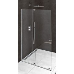 Polysan Modular Shower Duschtüren 160 cm Schiebe- chrom Glanz/durchsichtiges Glas MS5-160