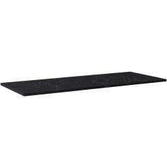 Elita ElitStone Waschtischplatte 140x49 cm schwarz RE051400057160