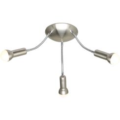 Candellux Arc Deckenlampe 3x40 W nickel 98-63311