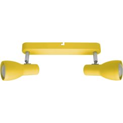 Candellux Picardo Deckenlampe 2x40 W gelb 92-52407
