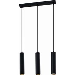 Candellux Tubo Pendelleuchte 3x25 W schwarz 33-79091
