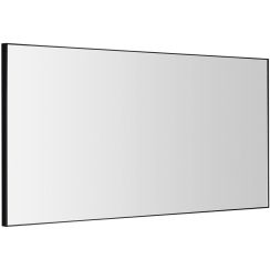Sapho Arowana Spiegel 120x60 cm rechteckig schwarz AWB1260