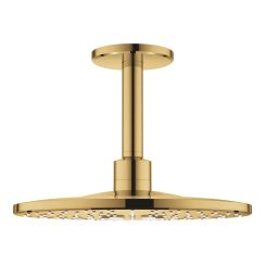 Grohe Rainshower Kopfbrause mit Brausearm 31x31 cm rund Cool Sunrise 26477GL0