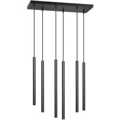 Emibig Selter Pendelleuchte 6x8 W schwarz 552/6