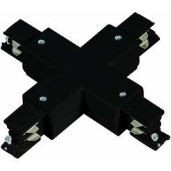 Light Prestige System 3F verbinder x W schwarz LP-554/3FBK