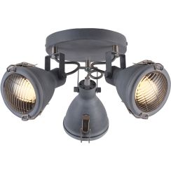 Candellux Crodo Deckenlampe 3x40 W grau 98-71132