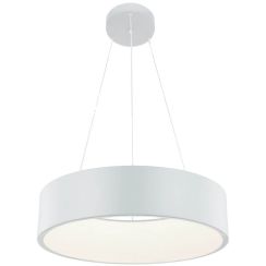 Light Prestige Malaga pendelleuchte 1x24 W weiß LP-622/1PWH
