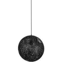 King Home Luna Pendelleuchte 1x60 W schwarz 1027S-400.BLACK