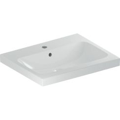 Geberit iCon Waschbecken 60x48 cm rechteckig Möbel weiß glanz 501.834.00.1