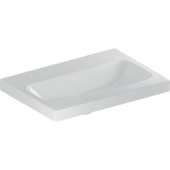 Geberit iCon Waschbecken 60x42 cm rechteckig Möbel weiß glanz 501.841.00.7