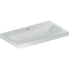 Geberit iCon Waschbecken 75x42 cm rechteckig Möbel weiß glanz 501.842.00.5