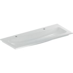 Geberit iCon Waschbecken 120x48 cm rechteckig Möbel weiß glanz 501.846.00.1