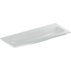 Geberit iCon Waschbecken 120x48 cm rechteckig Möbel weiß glanz 501.846.00.3