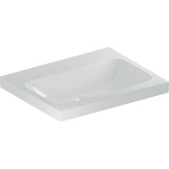 Geberit iCon Waschbecken 60x48 cm rechteckig Aufsatzwaschbecken weiß glanz 501.847.00.7