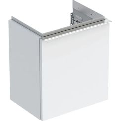 Geberit iCon Badschrank 37x27.9x41.5 cm Unterschrank hängend weiß-chrom 502.300.01.2
