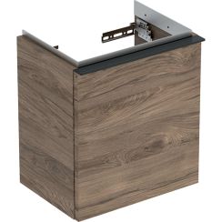 Geberit iCon Badschrank 37x27.9x41.5 cm Unterschrank hängend nuss-lava 502.301.JR.1