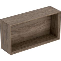 Geberit iCon Badschrank 45x13.2x23.3 cm Seitenschrank hängend nuss 502.322.JR.1