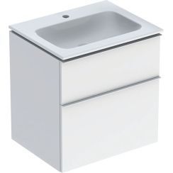 Geberit iCon Waschtisch mit Unterschrank 60 cm weiß 502.335.01.1