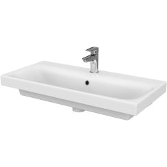 Cersanit Moduo Waschbecken 80x38 cm rechteckig Möbel weiß glanz K116-012-ECO