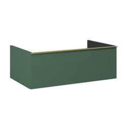 Elita Look Badschrank 80x44.9x28.1 cm Unterschrank hängend grün RE080803027010