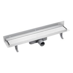 Laveo Basso Linearablauf mit Rost 90 cm stahl COB291D
