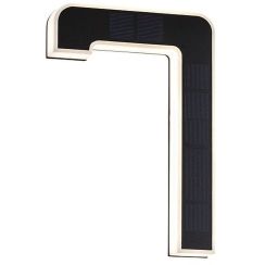 Paulmann Outdoor Solar Wandleuchte 1x0.2 W schwarz 79848