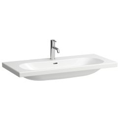 Laufen Lua Waschbecken 100x46 cm rechteckig Möbel weiß glanz H8100890001091
