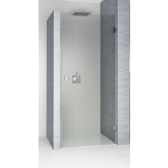 Riho Scandic Duschtüren 100 cm aufklappbar schwarz Matte/durchsichtiges Glas G001008121