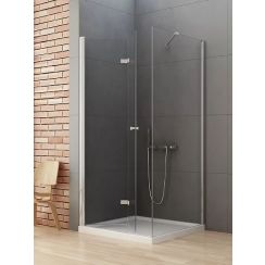 New Trendy New Soleo Duschkabine 120x90 cm rechteckig chrom Glanz/durchsichtiges Glas D-0149A/D-0151B