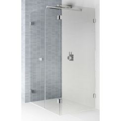 Riho Scandic Duschkabine 120x80 cm rechteckig chrom Glanz/durchsichtiges Glas G001095120