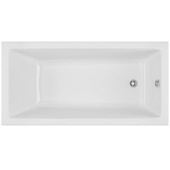 Excellent Wave Schlanke rechteckige Badewanne 169.5x75 cm weiß WAEX.WAV170.75WHS
